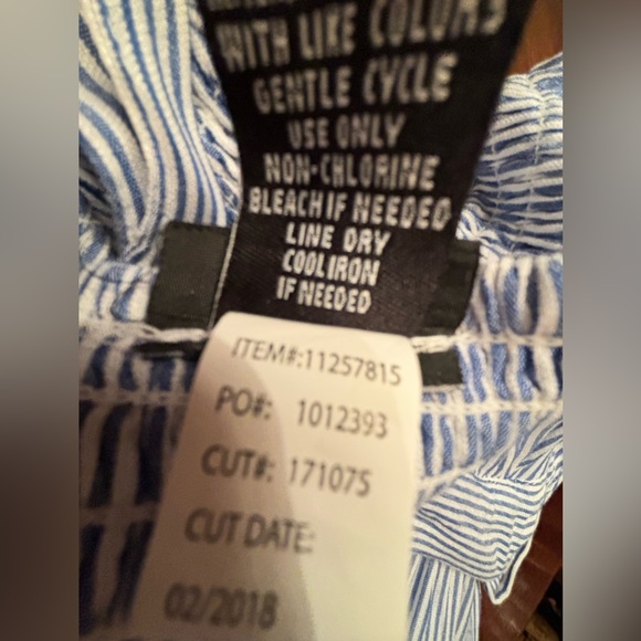 Torrid Striped Bow Babydoll Tank Top - Picture 6 of 6